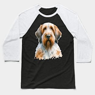 Spinone Italiano Watercolor - Beautiful Dog Baseball T-Shirt